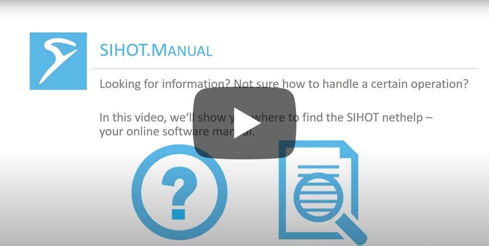 SIHOT online Manual
